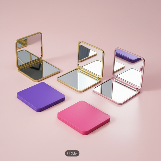 Compact Mirrors – Blush Background 1:1