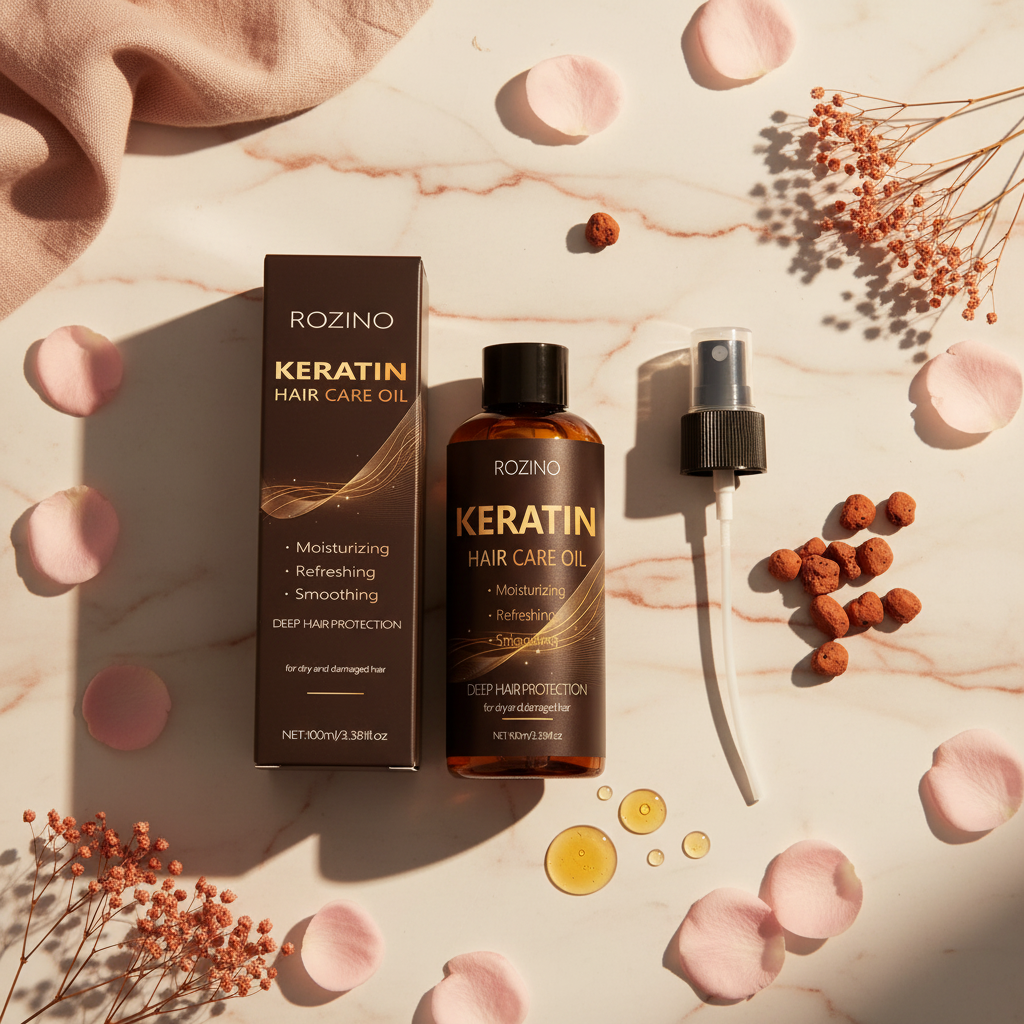 Rozino Keratin Hair Care Oil – Creative Styled Showcase