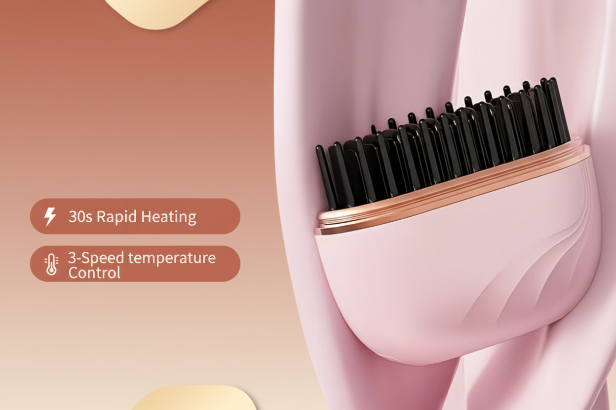 TravellyZA Hair Straightener - Brand Theme